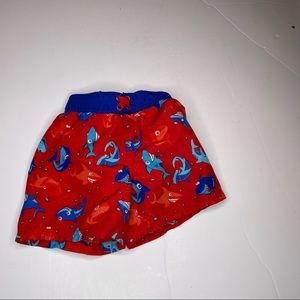 Sunpoint Toddler Shark Swim Trunks 🩳, 18 months